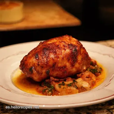 Cochinillo al Horno Crujiente Mi Secreto Segoviano Tarjeta de receta