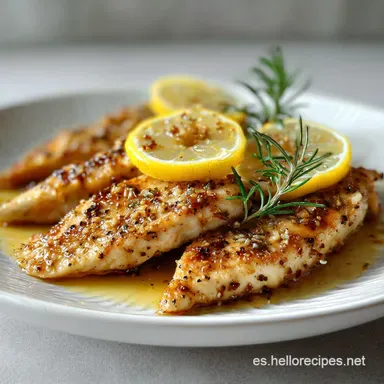 Receta de Comida Sencilla con Pollo en 25 Minutos Tarjeta de receta