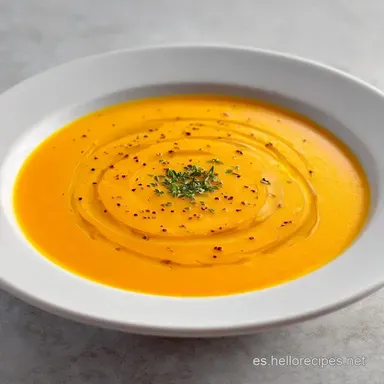 Crema De Verduras Para 4 Personas Tarjeta de receta