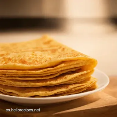 Crepes de Avena Receta F&aacute;cil y Saludable en 15 Minutos Tarjeta de receta