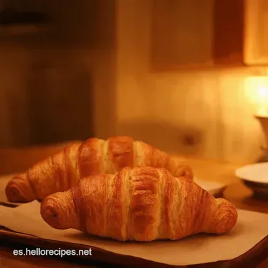 Croissants Perfectos El Secreto de la Abuela Revelado Tarjeta de receta