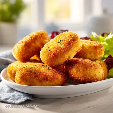Croquetas de Pollo: Receta con Bechamel en 50 Minutos Tarjeta de receta