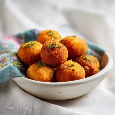 Croquetas de Puchero: Receta Tradicional en 60 Minutos Tarjeta de receta