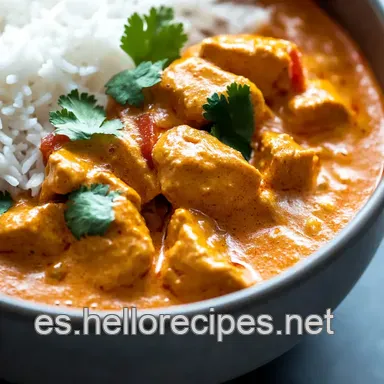 Curry Rojo Tailand&eacute;s: &iexcl;Un Viaje de Sabor F&aacute;cil! Tarjeta de receta