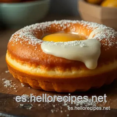 Donuts Caseros F&aacute;ciles: &iexcl;La Receta de la Abuela con un Toque! Tarjeta de receta