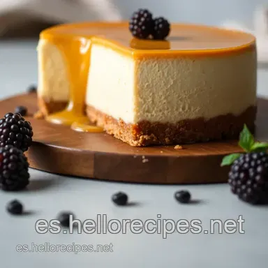 Cheesecake de Dulce de Leche: &iexcl;Un Pecado Delicioso! Tarjeta de receta