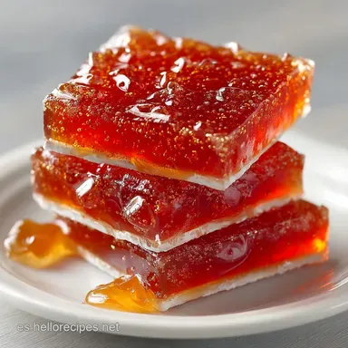 Dulce de membrillo: La Receta Tradicional Infalible de la Abuela Tarjeta de receta