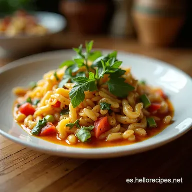 Ensalada Letra E Elegancia Bordada en tu Plato Tarjeta de receta