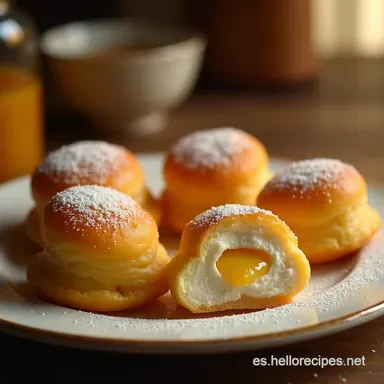 Empolvados con Manjar Receta de Galletas Cremosas Hechas en Casa Tarjeta de receta