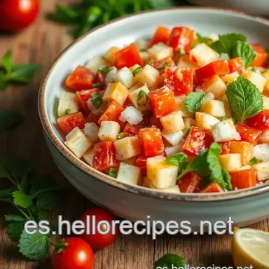 Ensalada Andaluza: ¡Un Viaje de Sabor a tu Mesa! Tarjeta de receta