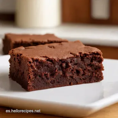 Galletas de Brownie Melcochudas Caseras Receta Explosiva Tarjeta de receta