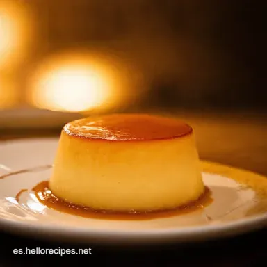 Flan de Coco Sin Horno Postre Tropical F&aacute;cil y Cremoso Tarjeta de receta
