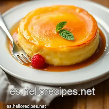 Flan de Huevo Casero: ¡El Postre de la Abuela Fácil! Tarjeta de receta