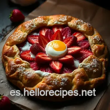 Galette de Fresas: Receta Galette F&aacute;cil y Deliciosa Tarjeta de receta