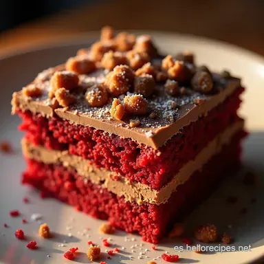 Crinkle Chocolate y Red Velvet Receta Doblemente Deliciosa Tarjeta de receta