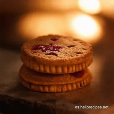 Galletas Linzer Caseras Un Coraz&oacute;n de Frambuesa que Enamora Tarjeta de receta