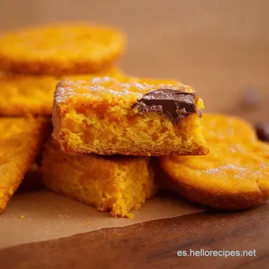 Galletas de Naranja Café y Chocolate Receta Casera Mágica Tarjeta de receta