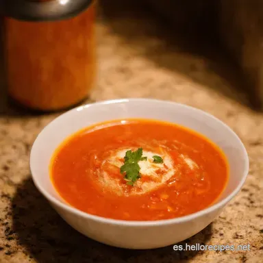 Receta Gazpacho Andaluz El Cl&aacute;sico Refrescante Tarjeta de receta