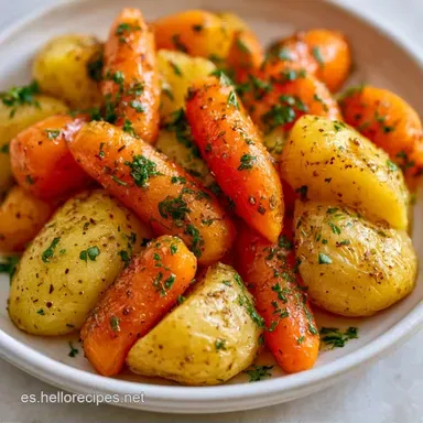 Guisado De Verduras Para 4 Personas Tarjeta de receta