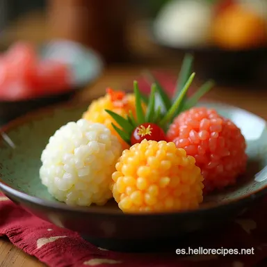 Hanami Dango Recipe La Primavera Japonesa en tu Cocina Tarjeta de receta