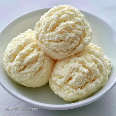 Helados Caseros con Quesito Colombiano Tarjeta de receta