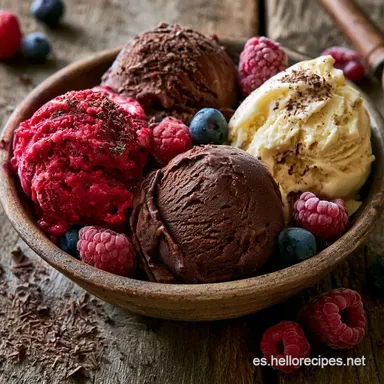 40 Helados Caseros: Chocolate, Frutas y Yogur