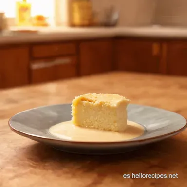 Leche Asada Cremosa Un Postre con Leche Condensada de Ensue&ntilde;o Tarjeta de receta