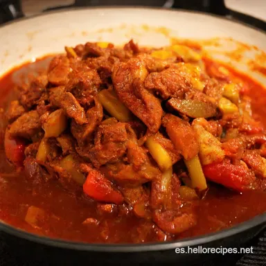 Lomo Saltado Peruano El Salteado Criollo que Enamora Tarjeta de receta