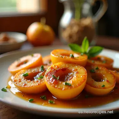 Manzanas Caramelizadas Crujientes Un Postre de Feria en Casa Tarjeta de receta
