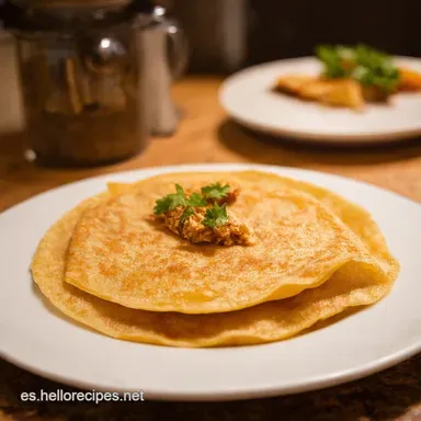 Masa Crepes Un Abrazo Mexicano en tu Sart&eacute;n Tarjeta de receta
