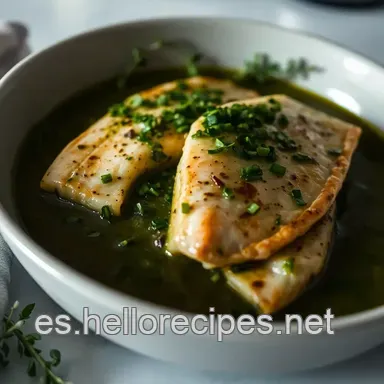 Merluza en Salsa Verde: Receta Fácil ¡Como la de la Abuela! Tarjeta de receta