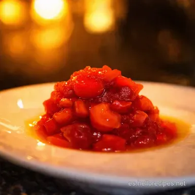 Mermelada Cerezas Sin Az&uacute;car Mi Secreto Casero Dulce y Light Tarjeta de receta