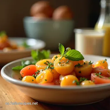 Alimentos para Beb&eacute;s de 7 Meses F&aacute;ciles Pur&eacute; Delicioso Tarjeta de receta