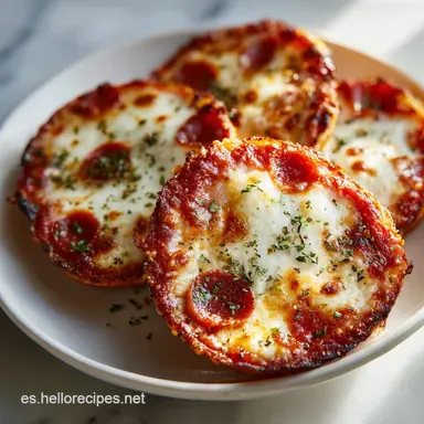 Mini Pizzas Baratas: 40 Unidades Tarjeta de receta