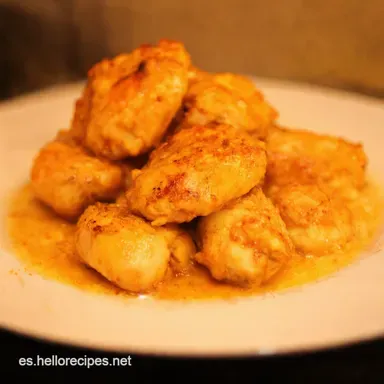 Muslitos de Pollo al Horno Receta F&aacute;cil con Sabor Tarjeta de receta