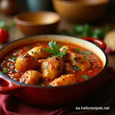 Muslos de Pollo en Salsa Jugosos Receta Fácil de la Abuela Tarjeta de receta