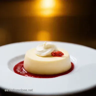 Panna Cotta Receta Un Postre Italiano F&aacute;cil Y Delicioso Tarjeta de receta