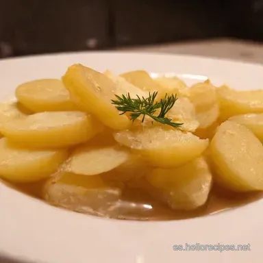 Papas de Película Con Parmesano Más Fáciles Imposible Tarjeta de receta