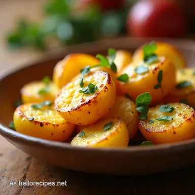 Papas con Mayonesa al Horno Fáciles y Cremosas Tarjeta de receta