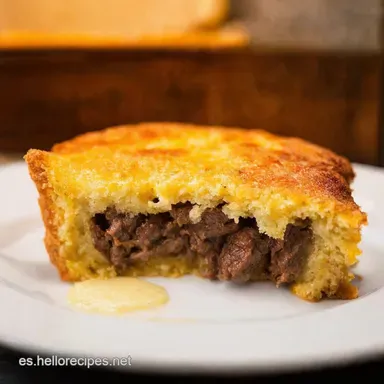 Pastel de Carne Casero Receta de la Abuela con Pur&eacute; Cremoso Tarjeta de receta