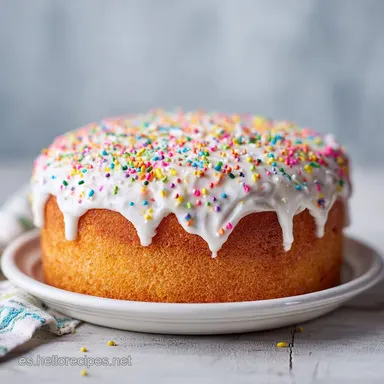 Pastel de Cumplea&ntilde;os para 15 Raciones Tarjeta de receta