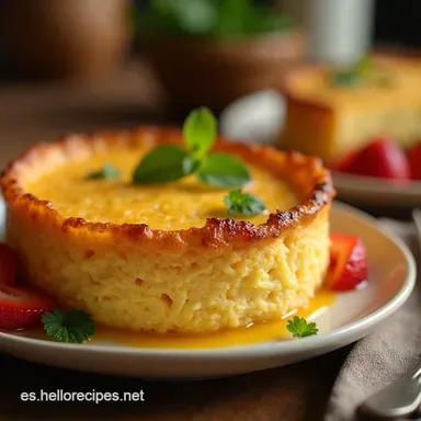 Pastel Fr&iacute;o de Verano con Pan de Molde Receta Casera Tarjeta de receta
