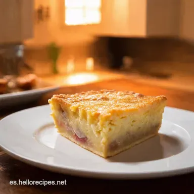 Pastel Vasco Receta El Secreto de la Abuela con Cerezas Tarjeta de receta