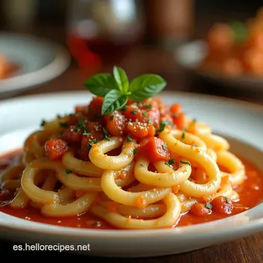 Pastitsio Un Viaje Griego de Sabores Mediterr&aacute;neos Tarjeta de receta