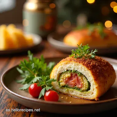 Receta Pavo Relleno de Navidad Jugoso El Plato Estrella Tarjeta de receta