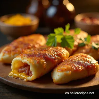 Pechugas de Pollo Rellenas de Jam&oacute;n y Queso Jugosas y Crujientes Tarjeta de receta