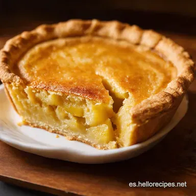 Pie de Manzana Casero como el de la Abuela Receta F&aacute;cil Tarjeta de receta