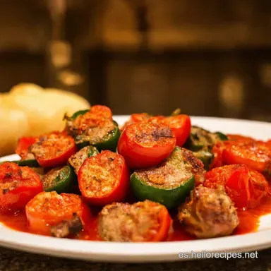 Pimientos Asados a la Espa&ntilde;ola M&aacute;s F&aacute;ciles Imposible Tarjeta de receta