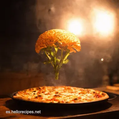 Pizza Coliflor Keto Viva Italia y el Coliflor Tarjeta de receta