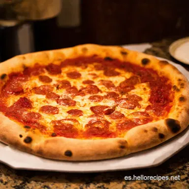 Pizza Napolitana Aut&eacute;ntica La receta de la Nonna Tarjeta de receta